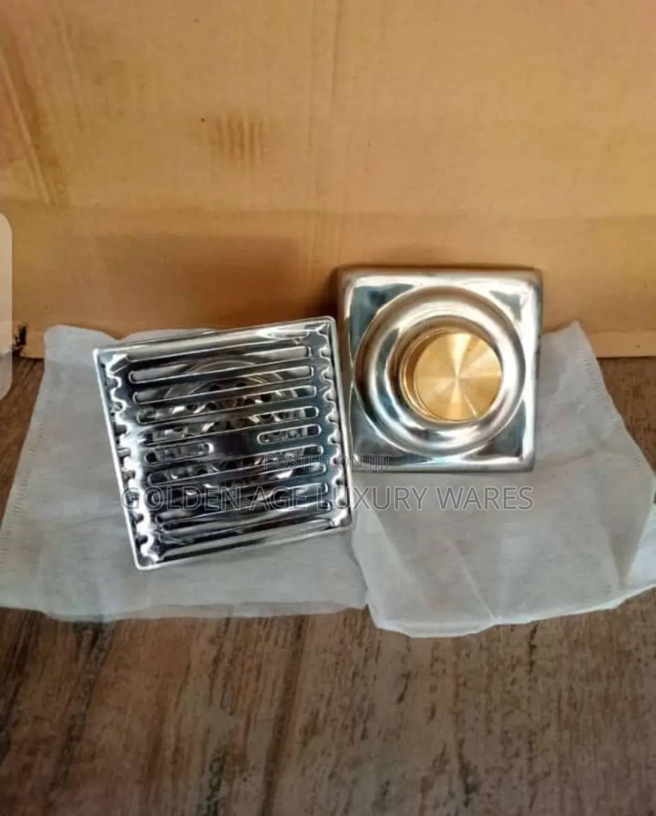 10x10cm Floor Drain Stainless