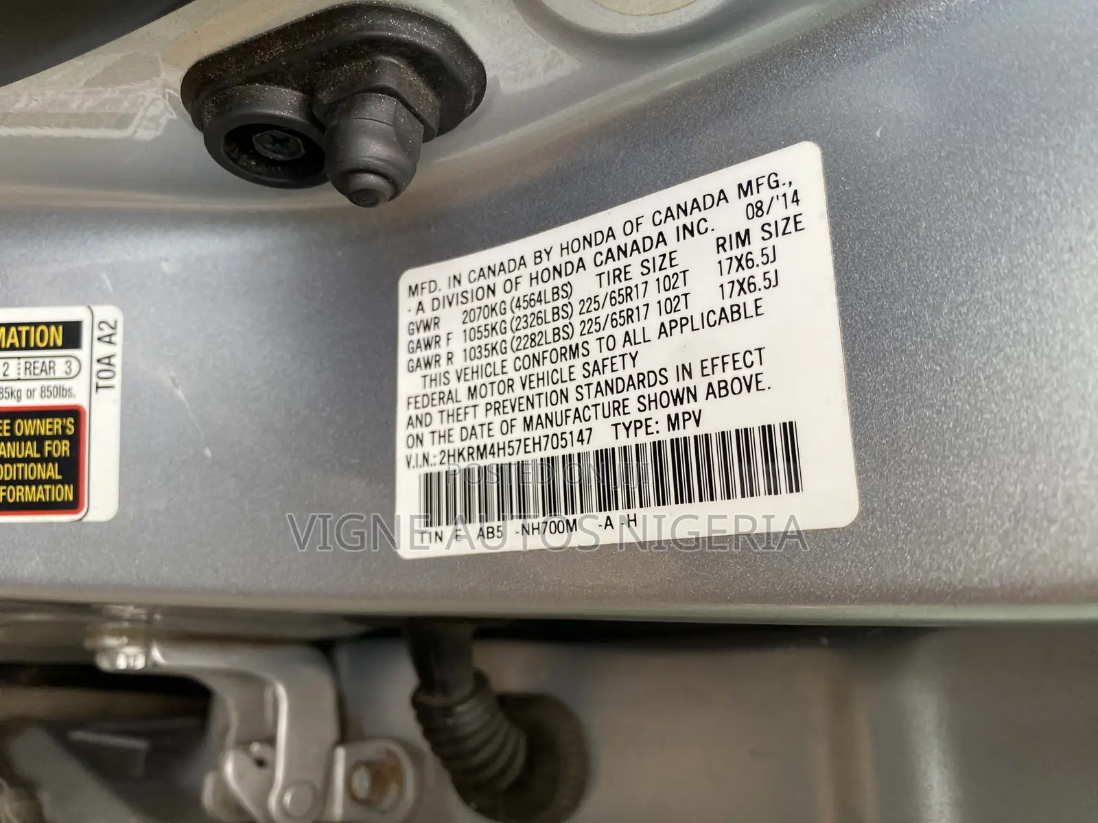Honda CR-V EX-L 4dr SUV AWD (2.4L 4cyl CVT) 2015 Silver