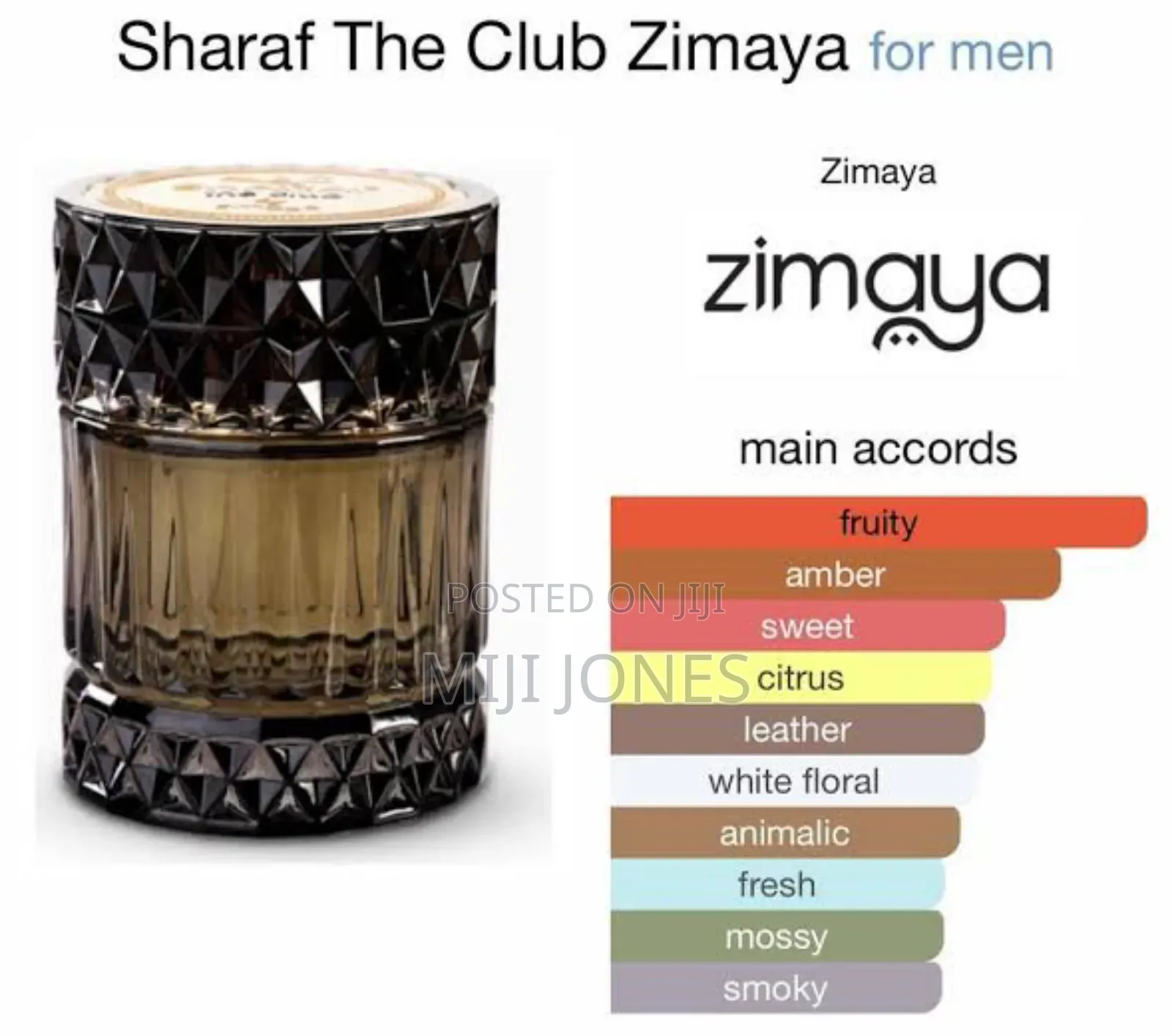Zimaya Sharaf the Club 100ml Edp