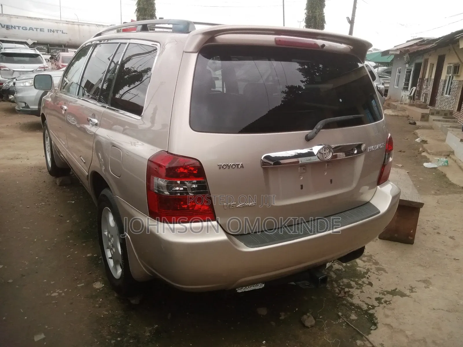 Toyota Highlander Limited V6 2007 Gold