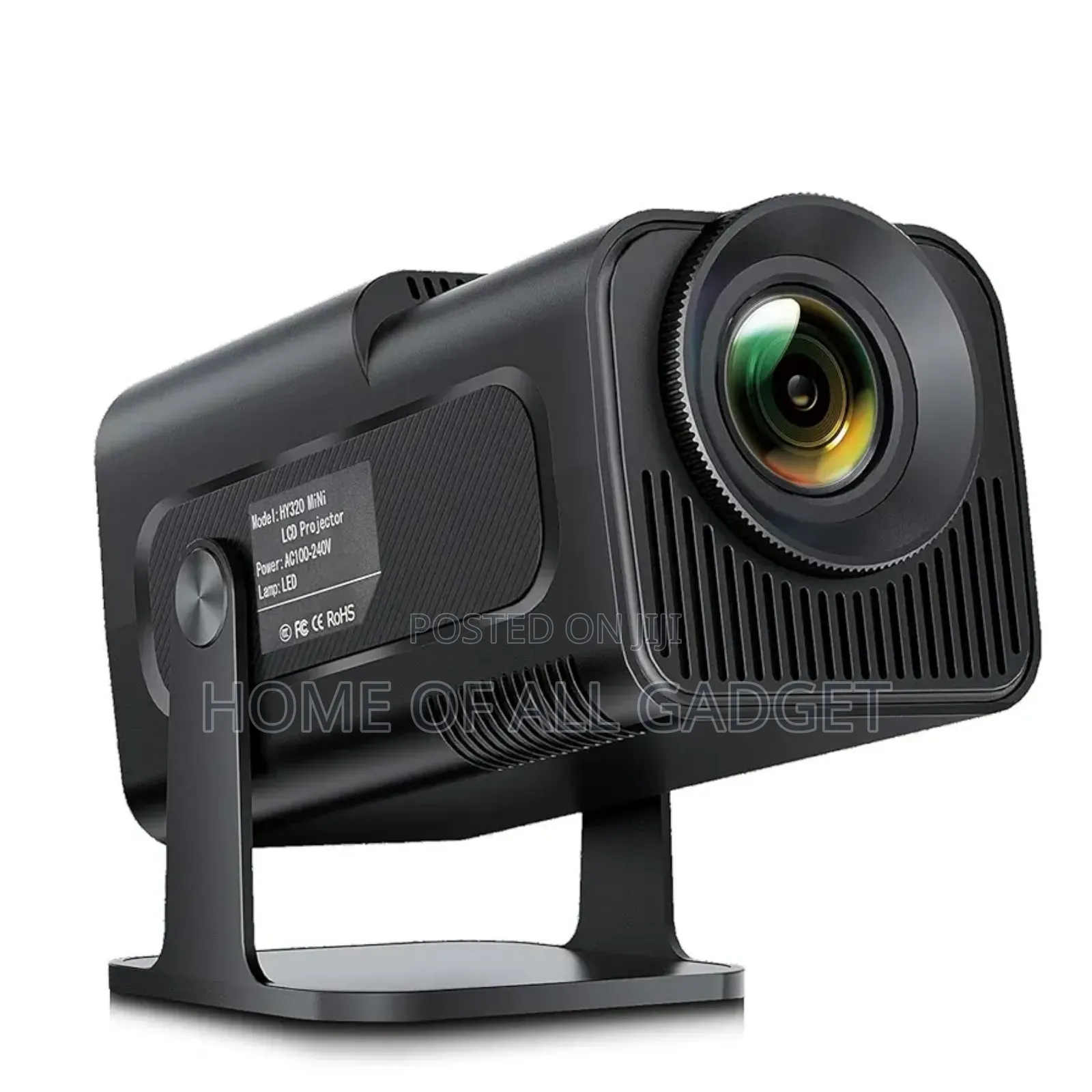 Portable Projector, Hy320 Mini Support 1080p With Dual-Band Wifi6