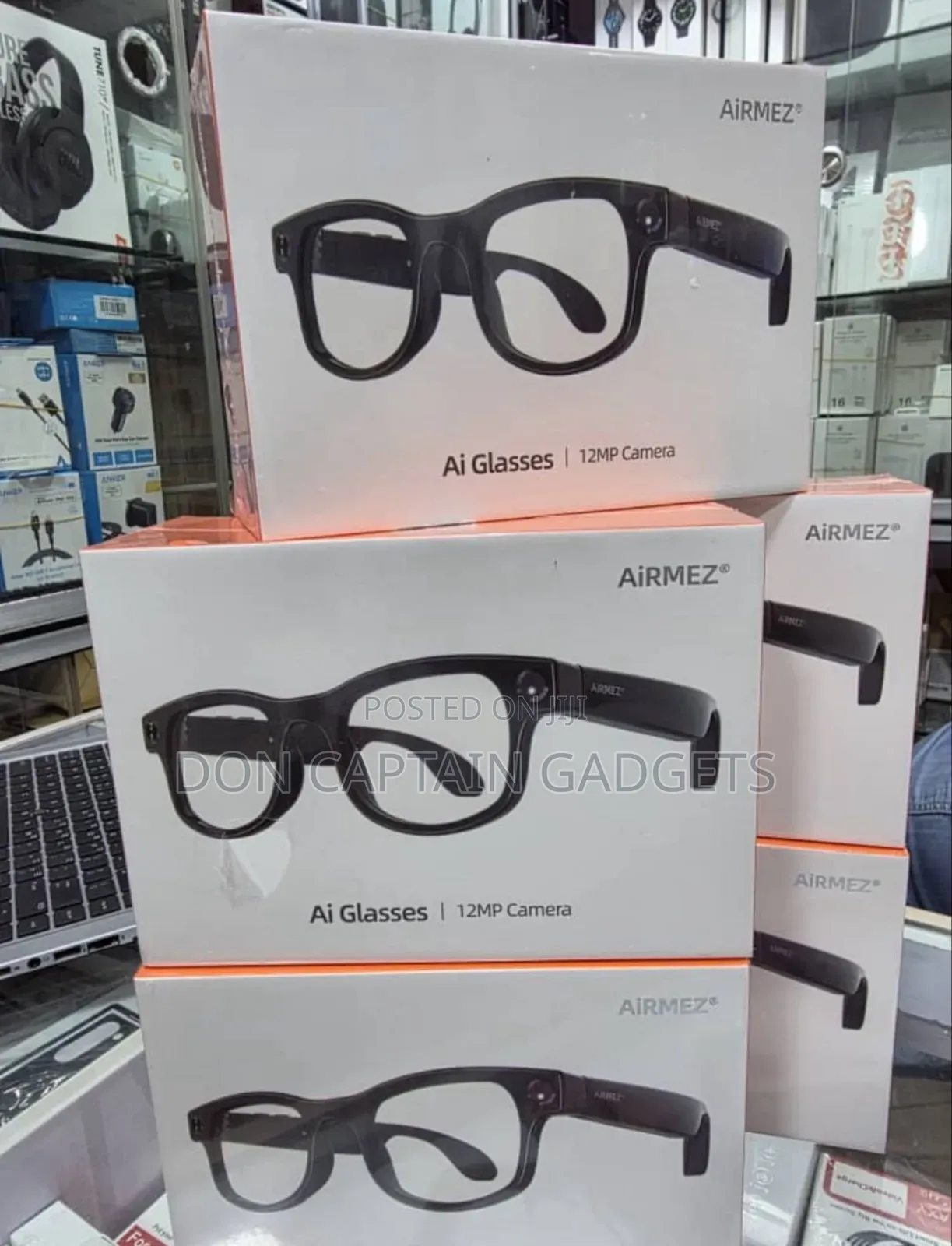 Ai Smart Glasses With Video Camera and Calls and Mp3