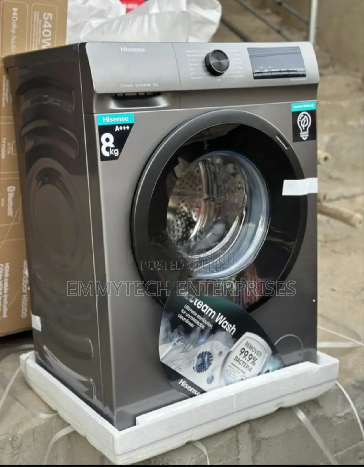 8kg Hisense Washing Machine Front Loader Inverter