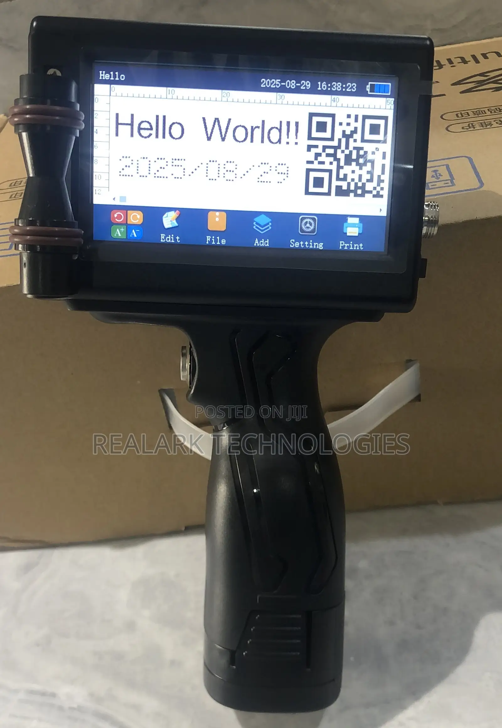 Portable Intelligent Code Printer