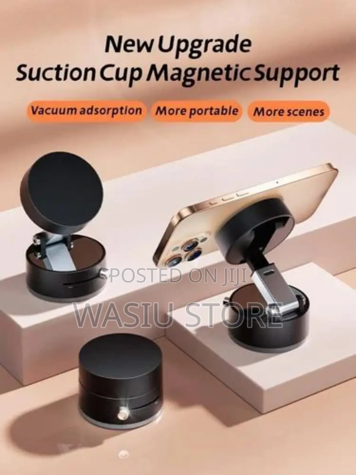Vaccum Suction Magnetic Support Phone Holder