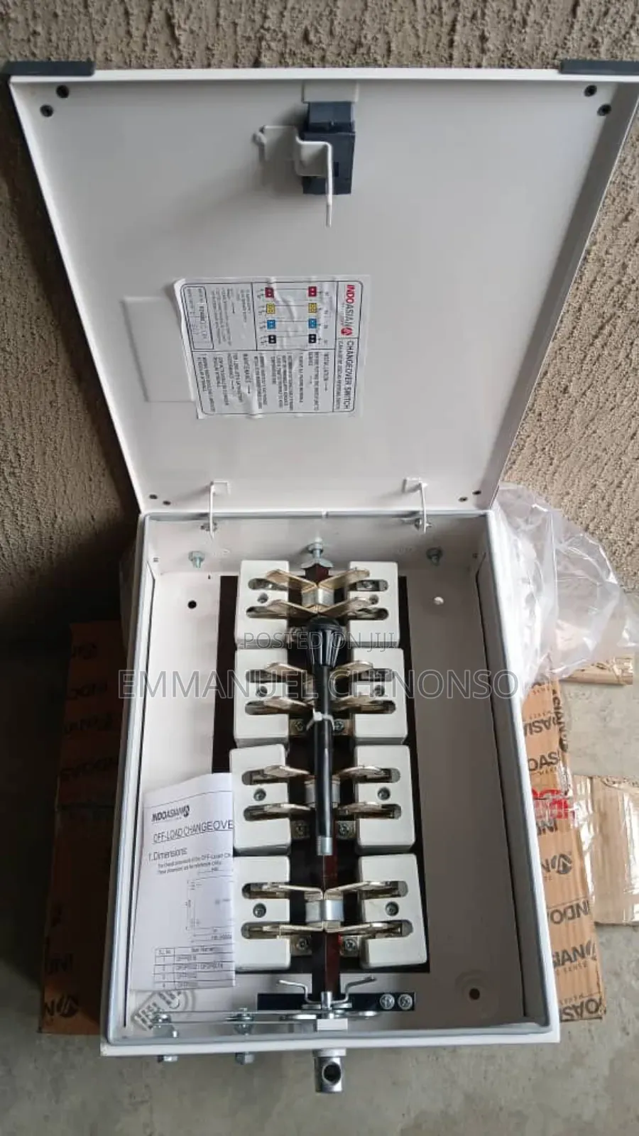 100a Indoasia Changeover Switch