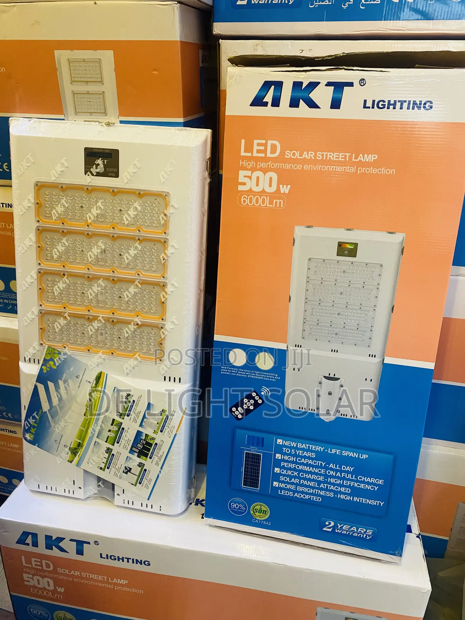 500w Akt Solar Street Light