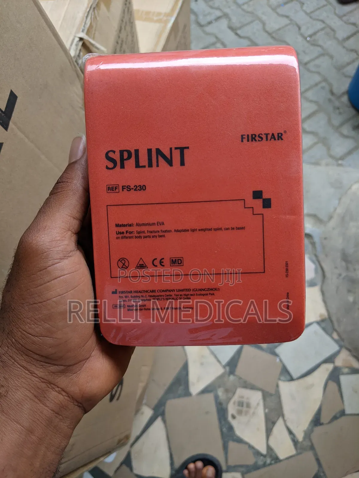 Ankle Stirrup Splints(Sam Splint)