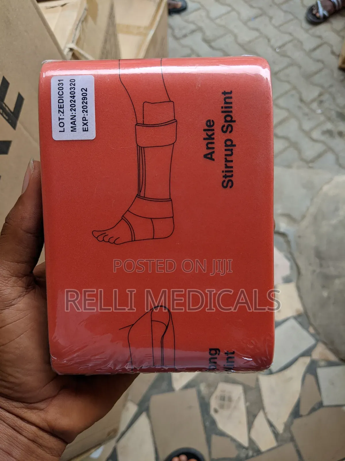Ankle Stirrup Splints(Sam Splint)