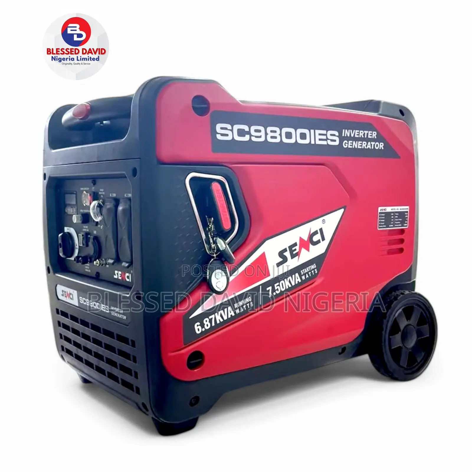Senci Sc9800ies 7.5kva / 6.87kva Inverter Petrol Generator