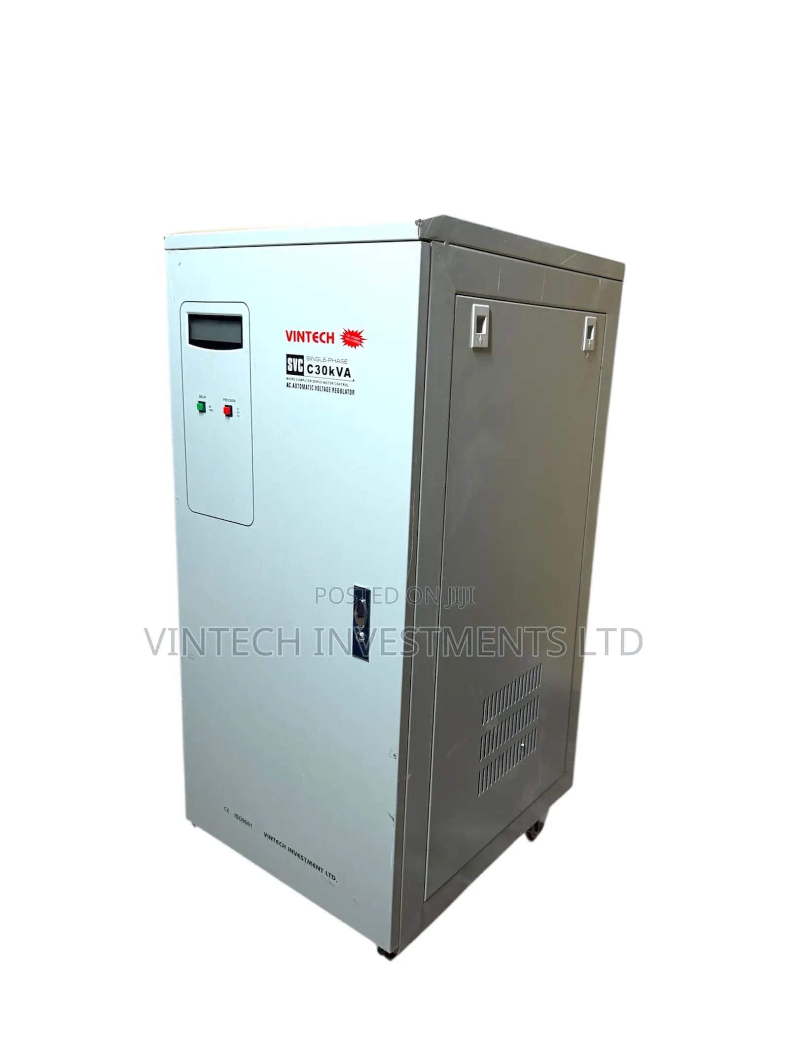Vintech 30kva Single Phase Industrial Voltage Regulator, 100% Copper