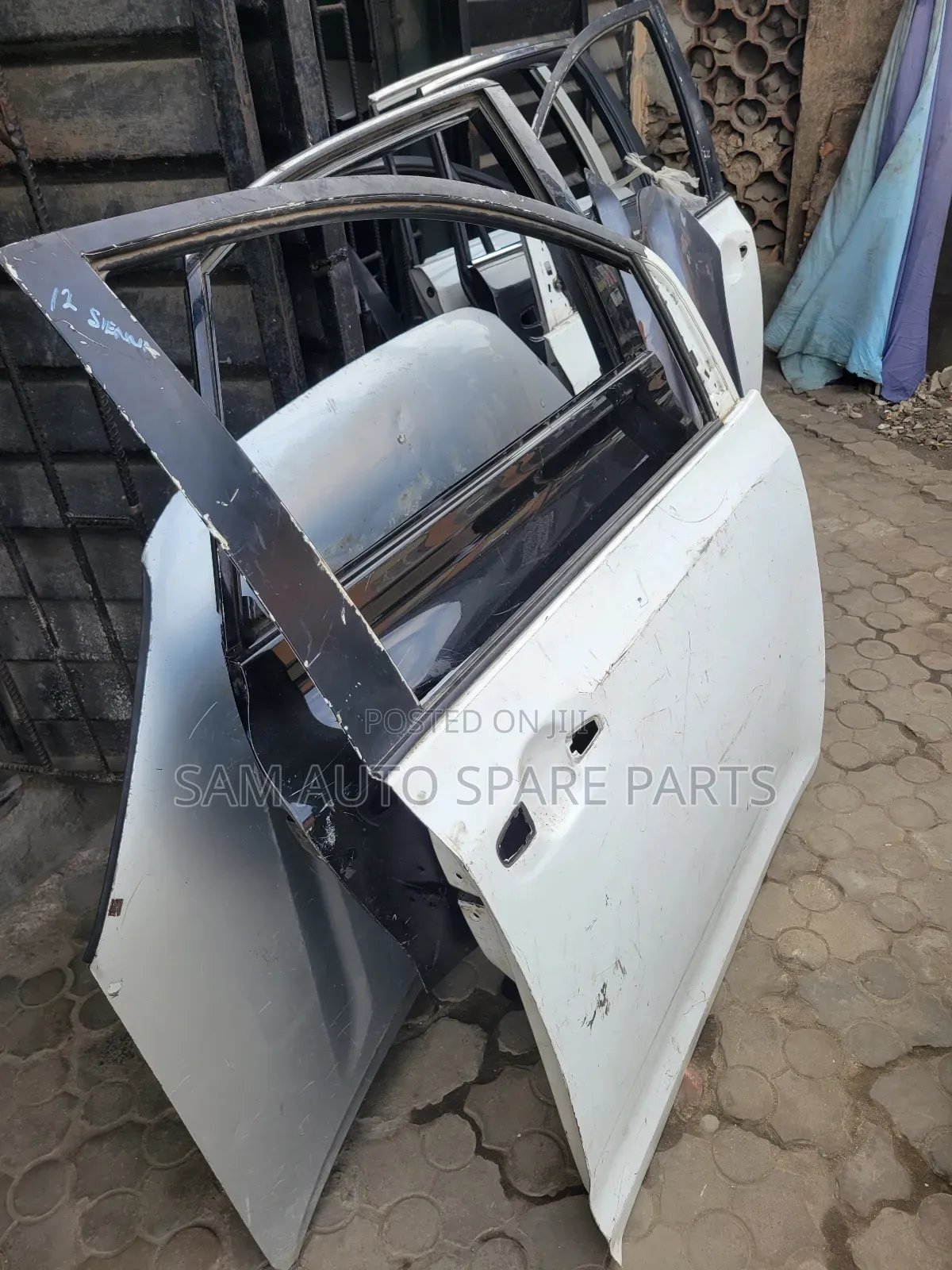 Toyota Sienna 2012 Model Empty Door Front Right Side