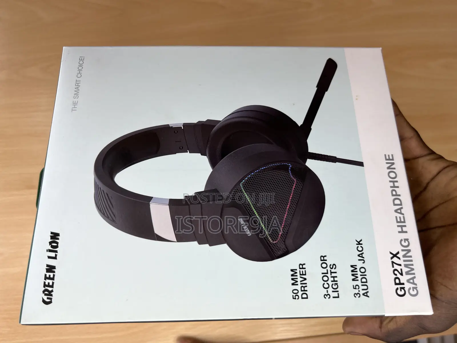 Green Lion Gaming Headphones
