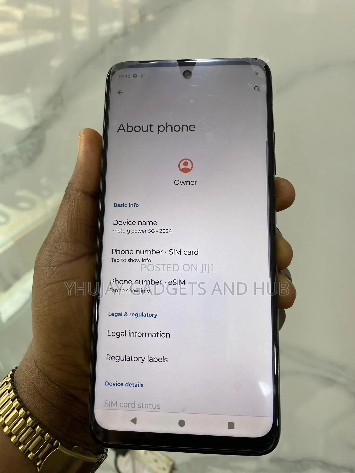 Motorola Moto G Power 5G 256 GB Gray