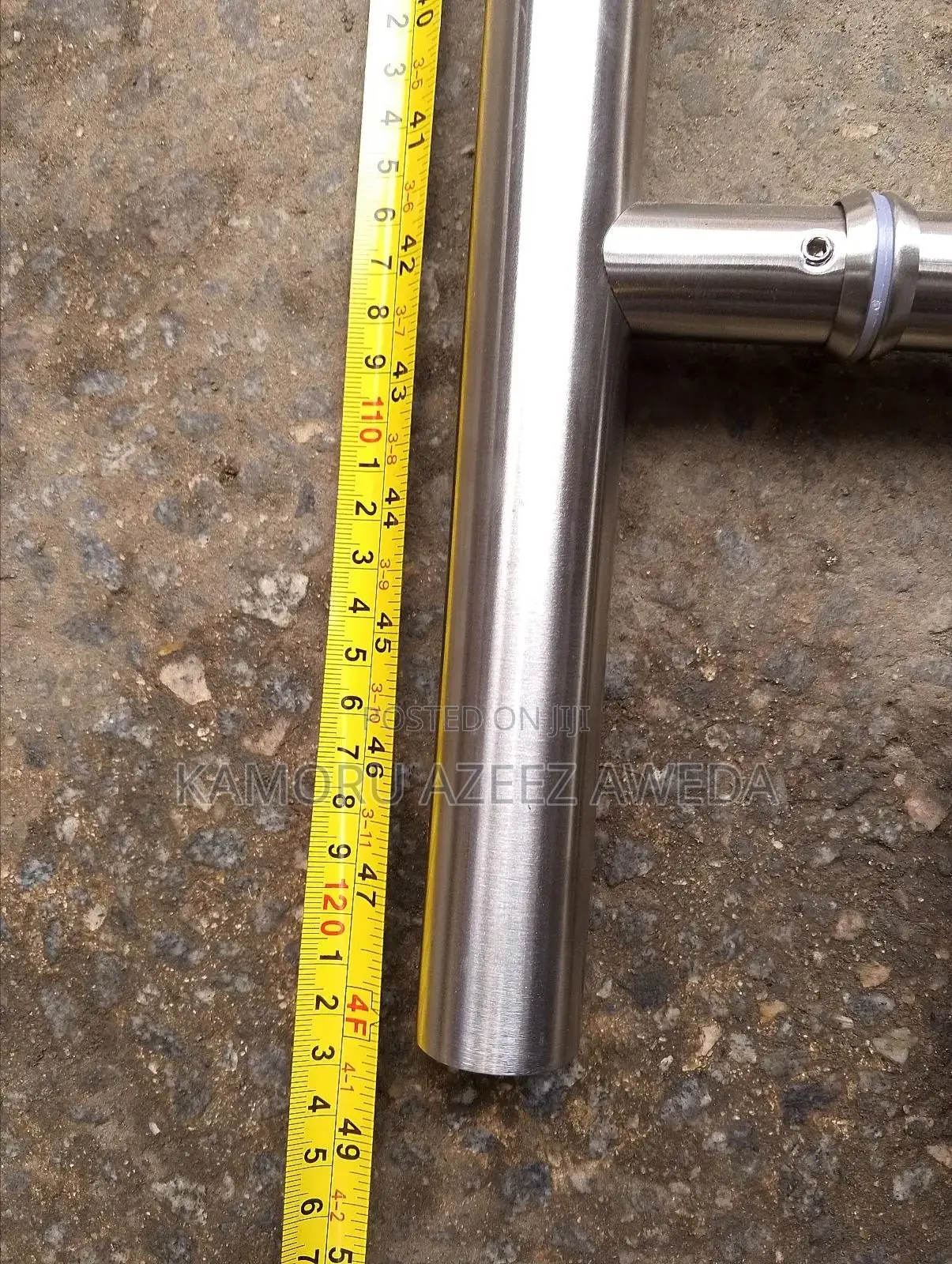 Aluminum Door Handle Stainless Steel 4fit