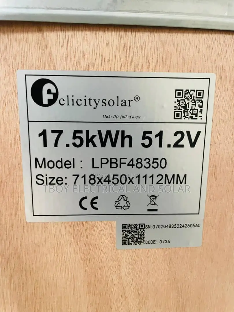 Felicity Lithium Battery