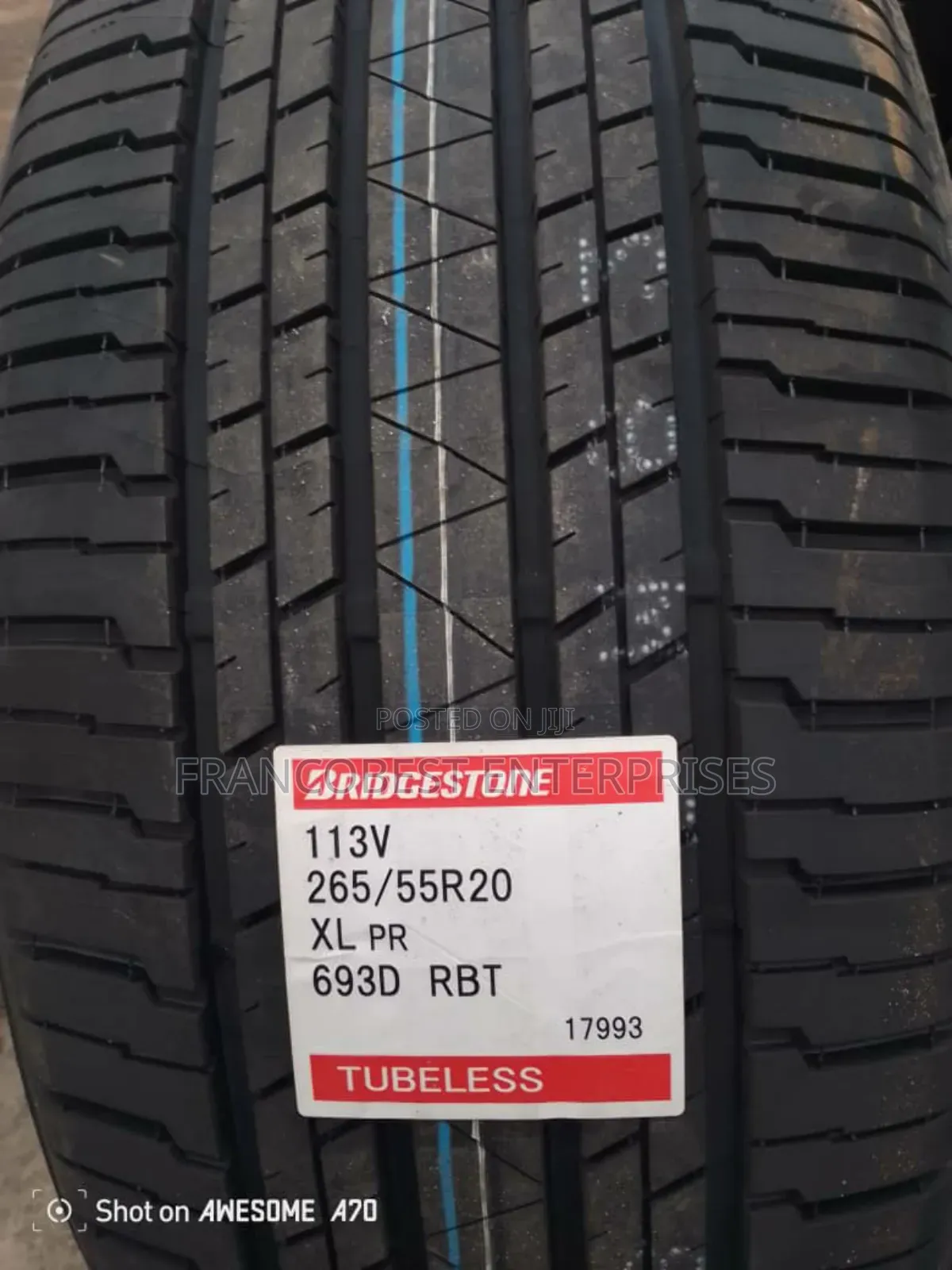 265/55r20 Xl Bridgestone Tyre