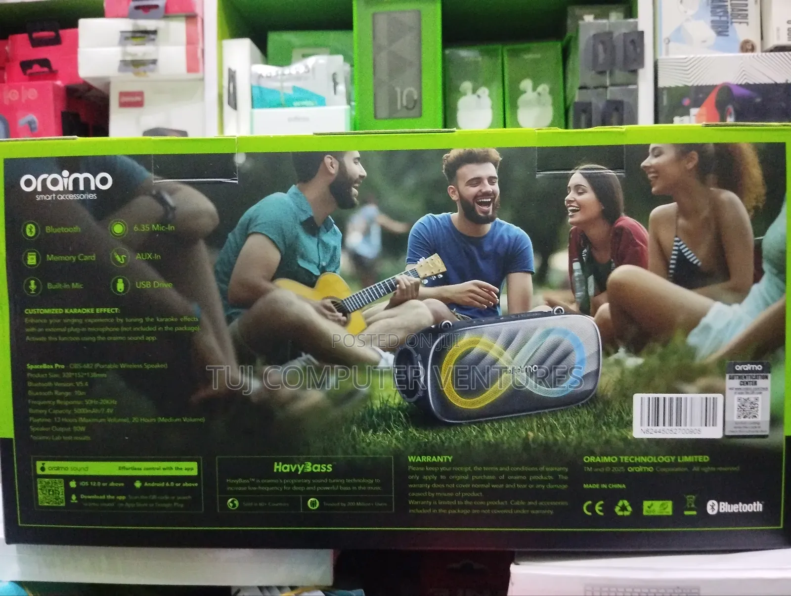 Oraimo Spacebox Pro 80w Heavybass