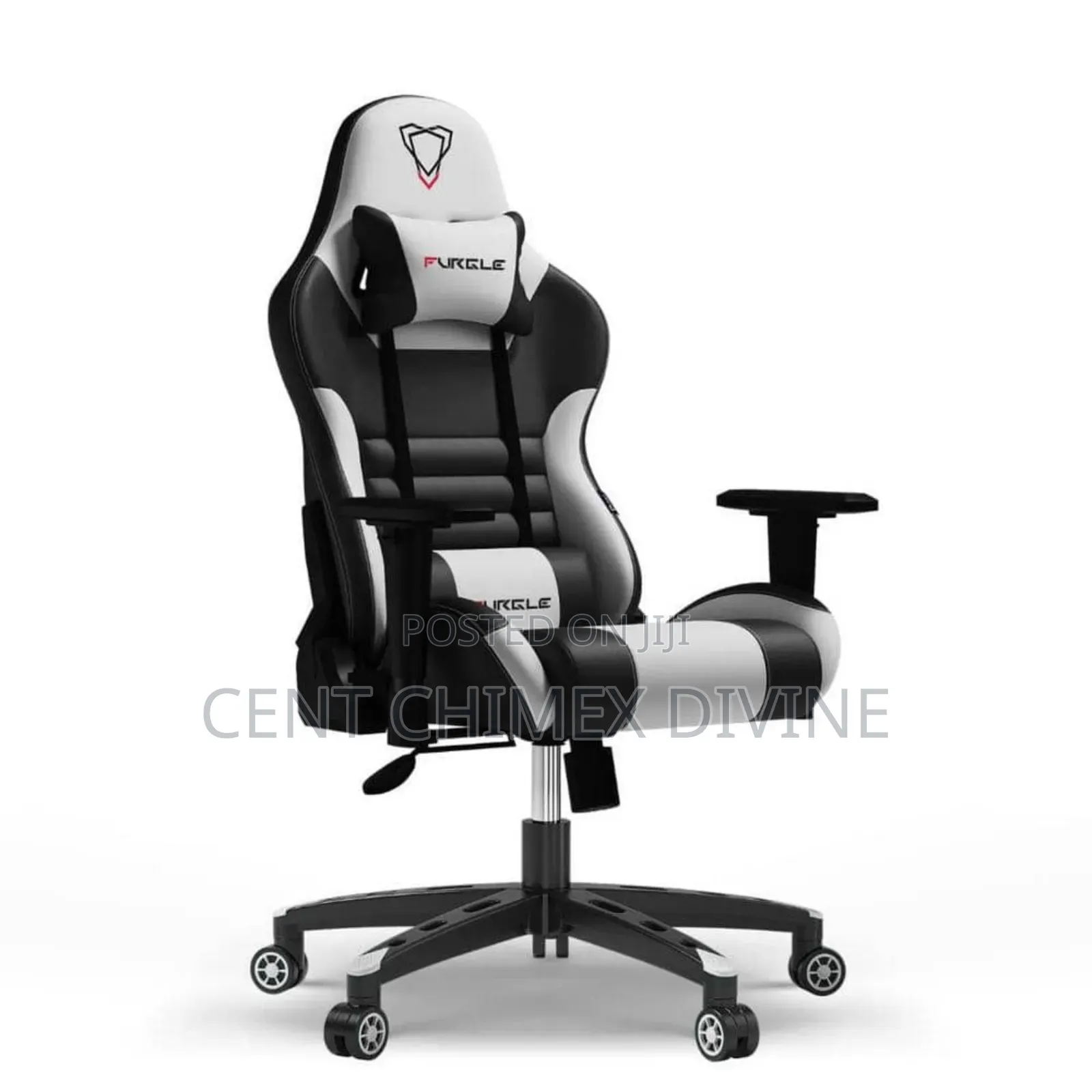 White and Black Amazing Office Chair
