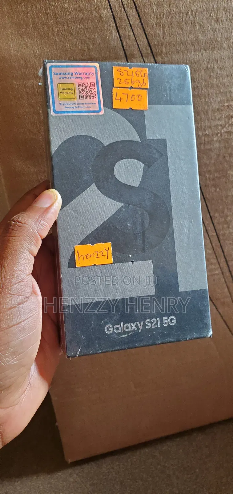 New Samsung Galaxy S21 5G 256 GB Black