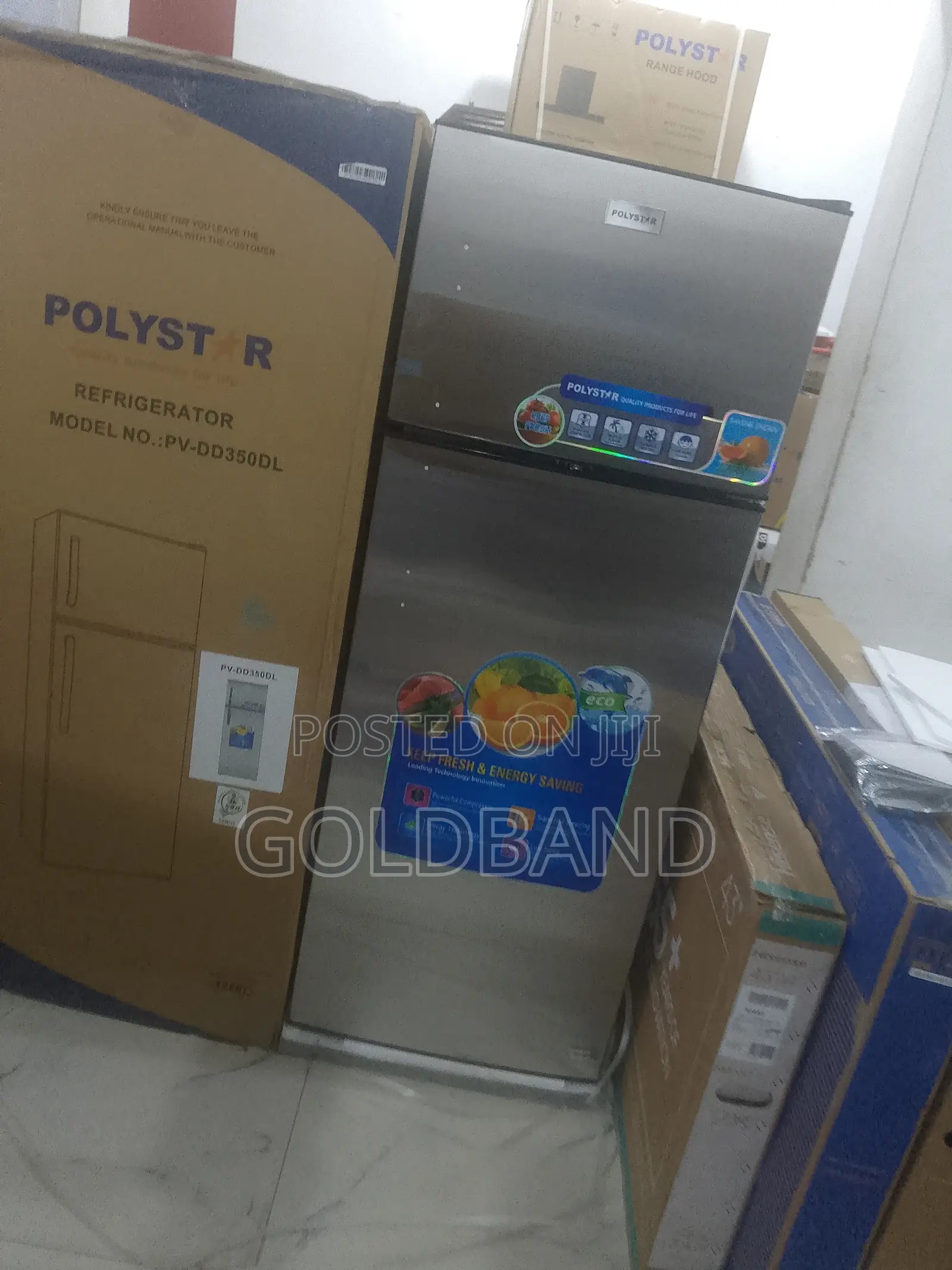 Polystar 225 Litres Double Door Fridge – Spacious Durable