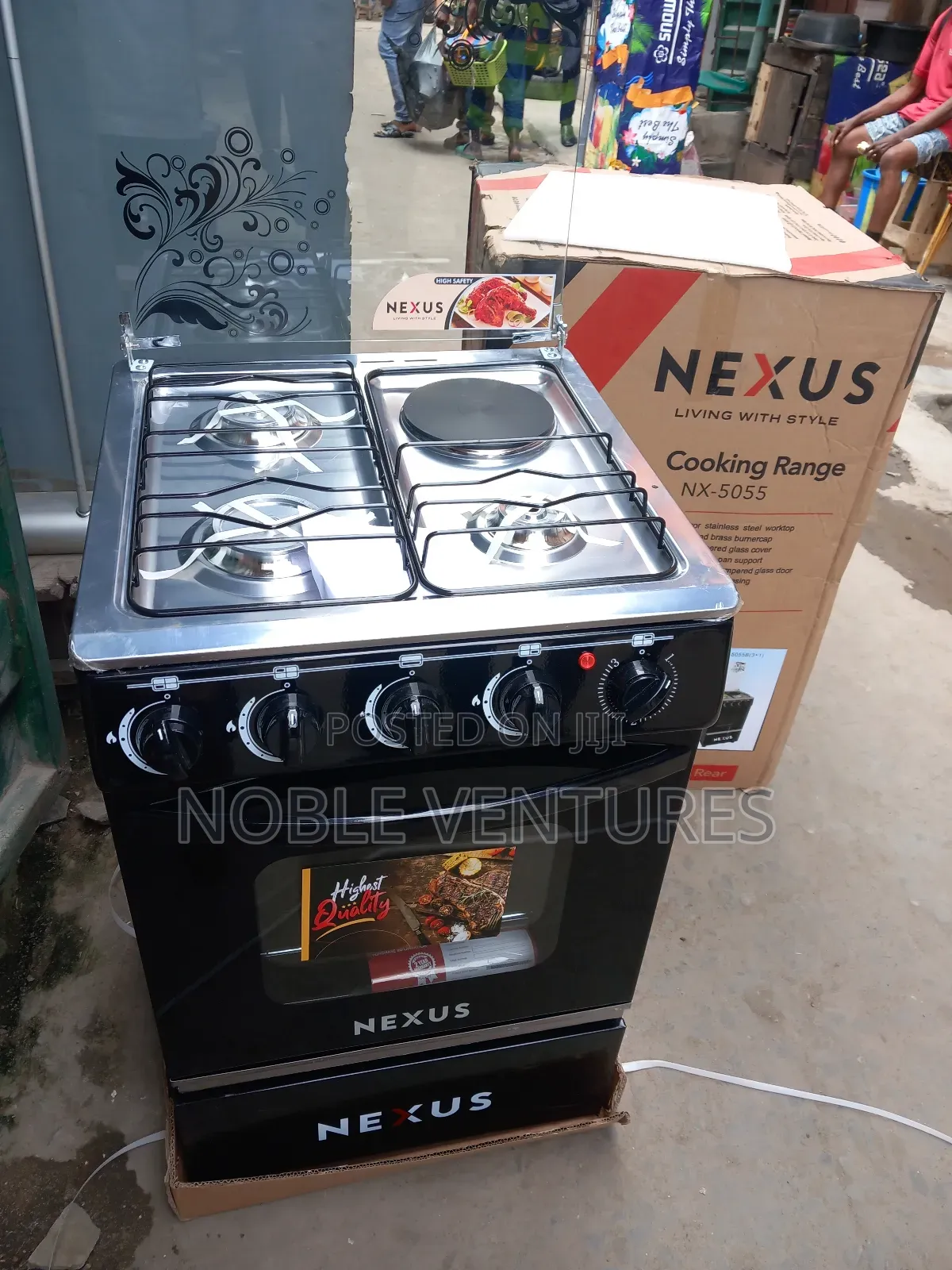 Original Nexus Freestand Electric and Gas Cooker 50x50cm 100 %Copper