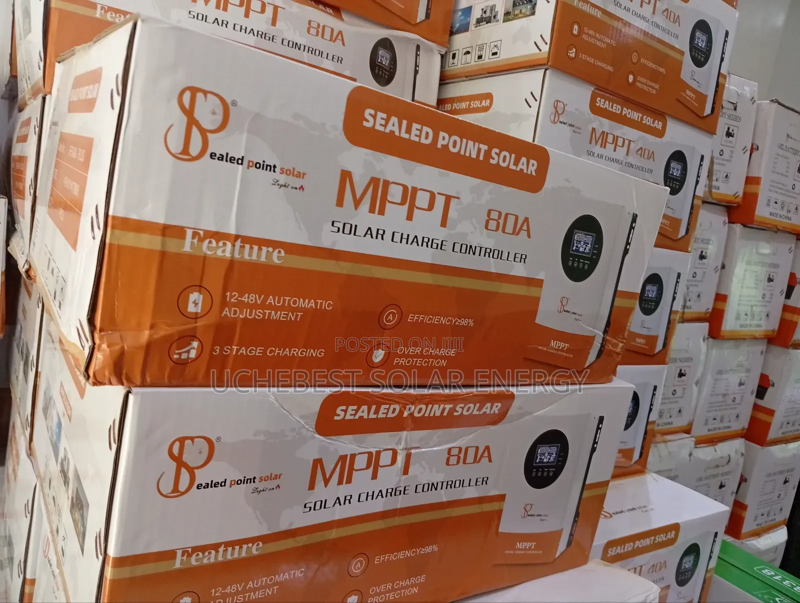 80ah MPPT Charge Control 12v/24v/48v