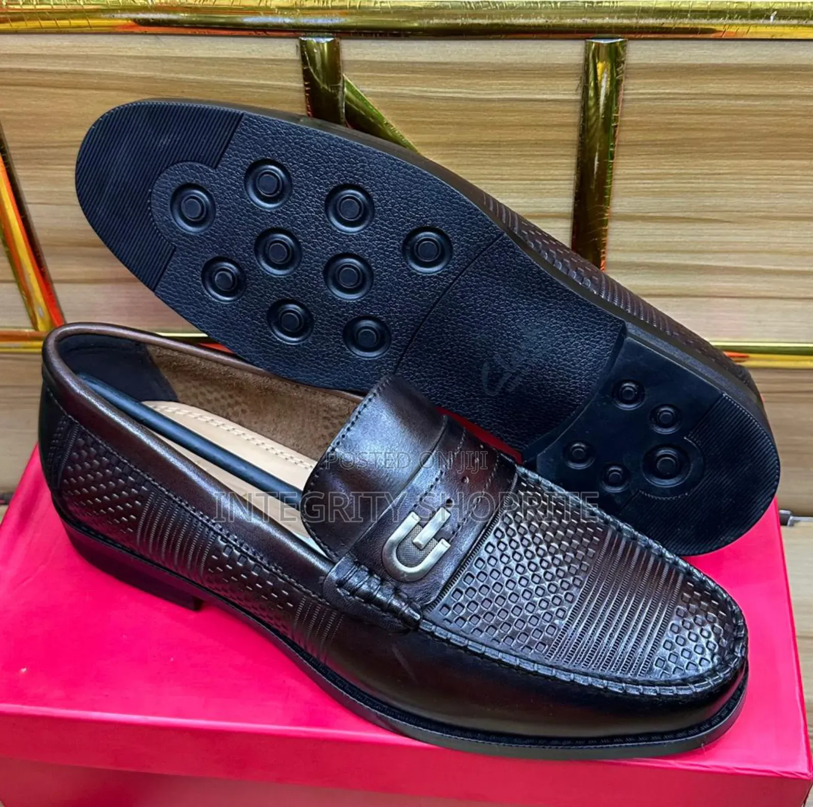 Clarks Eterna Leather Loafers