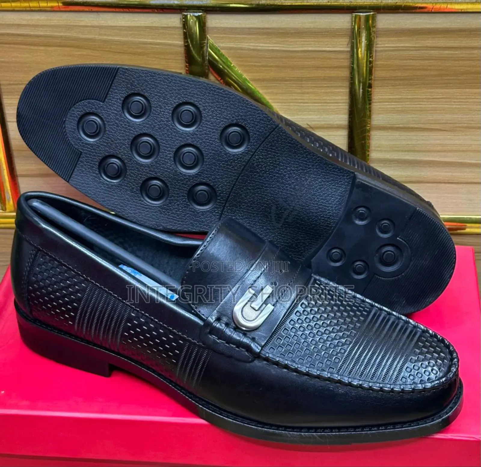 Clarks Eterna Leather Loafers