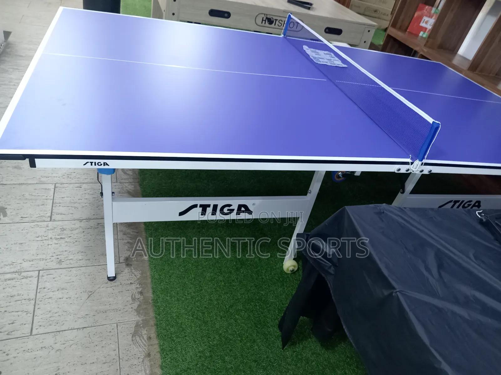 Indoor Stiga Foldable Table Tennis Board With 2pcs Of Bat.