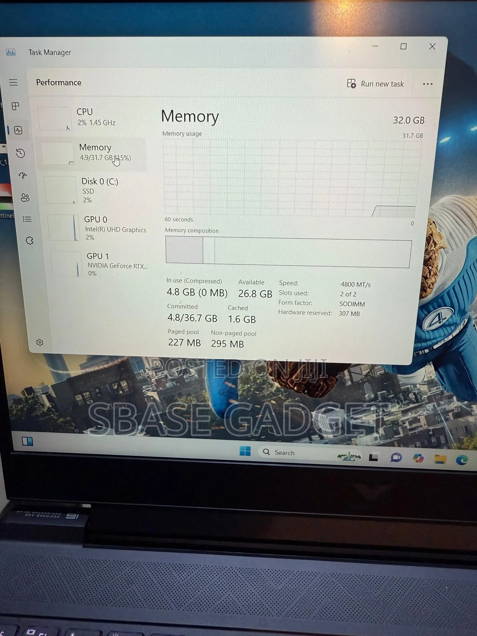 Laptop HP Victus 16 32GB Intel Core I7 SSD 1T