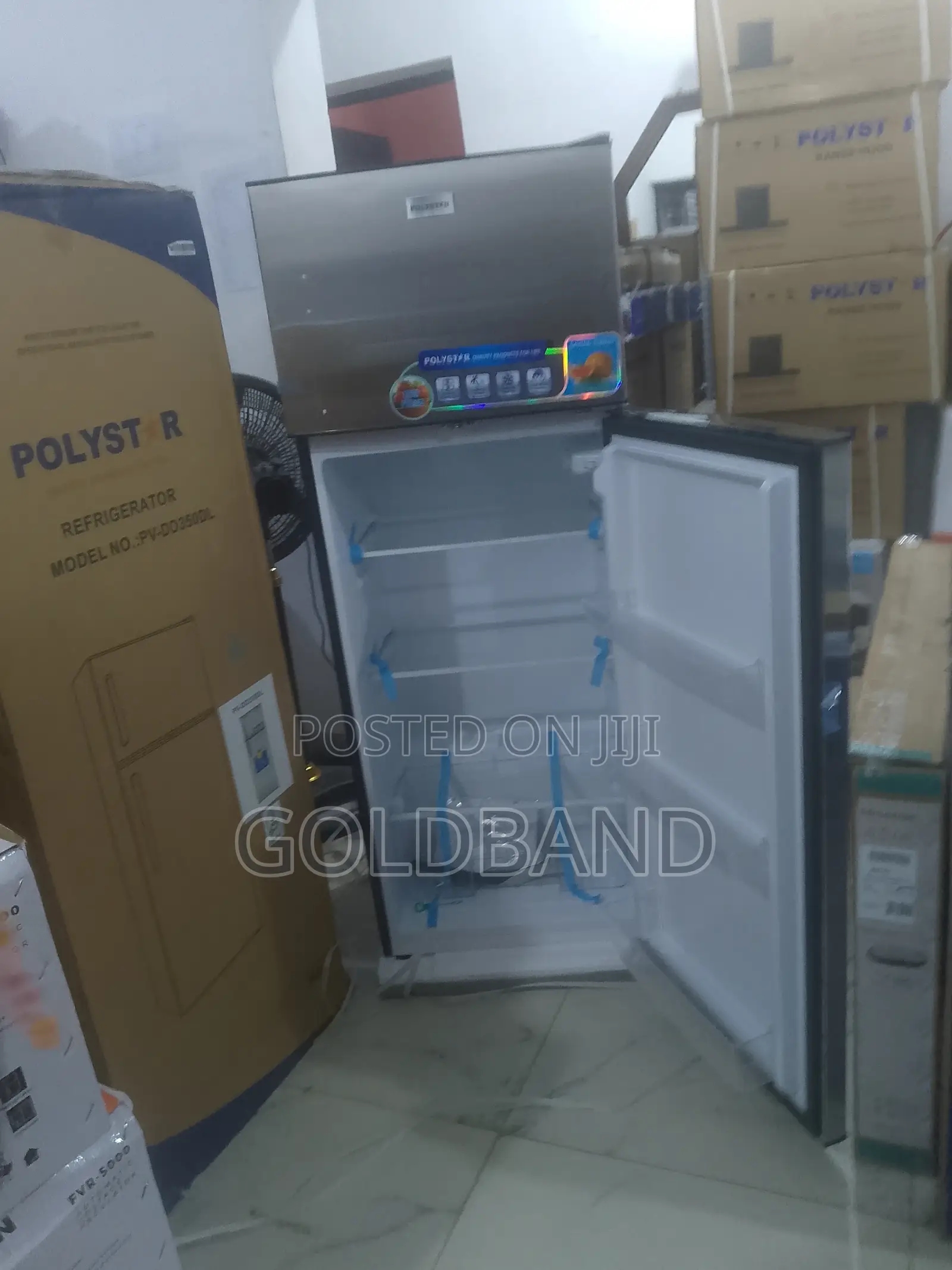 Polystar 225l Double Door Refrigerator – Door Alarm Feature