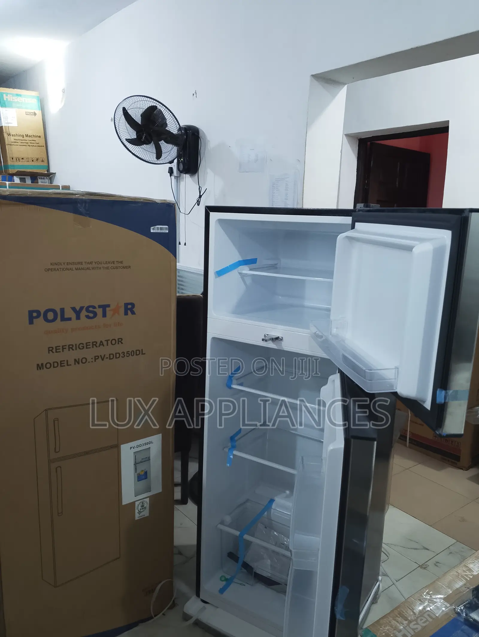 Polystar 225l Fast Cooling Double Door Refrigerator Is a Compact