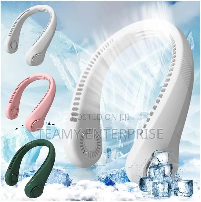 Hands Free Bladeless Neck Fan 360° Cooling