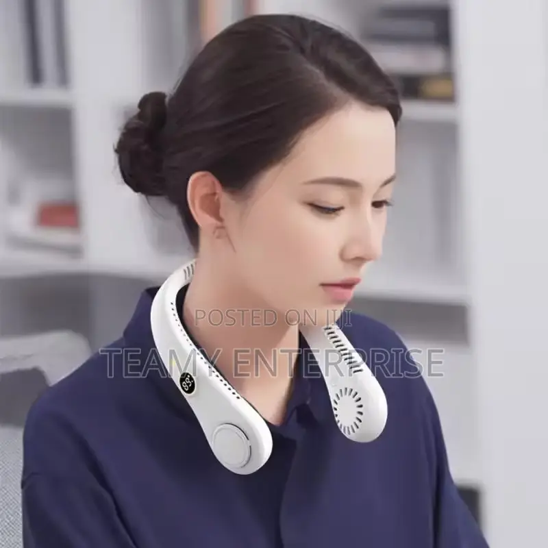 Hands Free Bladeless Neck Fan 360° Cooling
