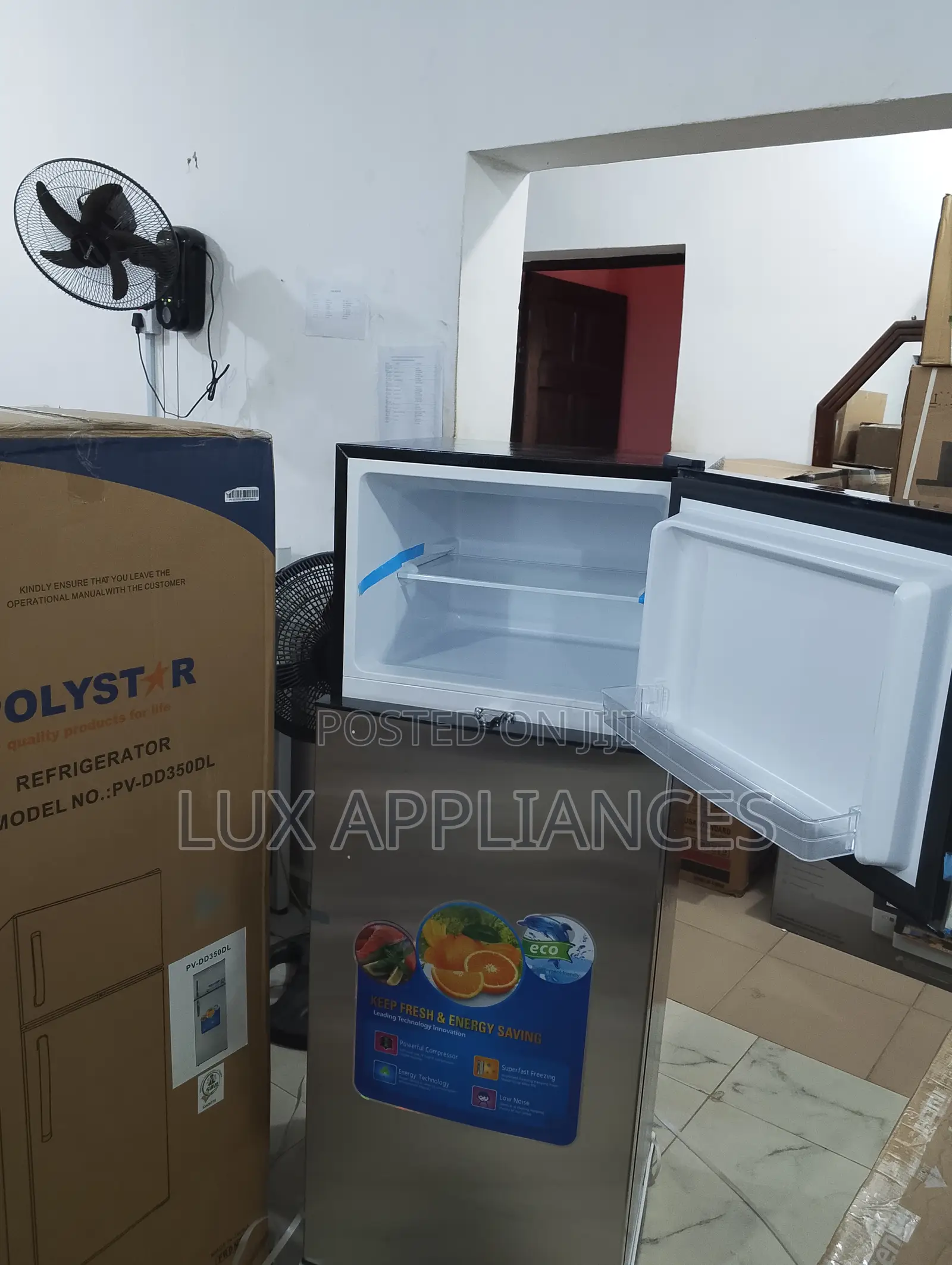 Polystar 225l Low Noise Double Door Refrigerator Is a Compact
