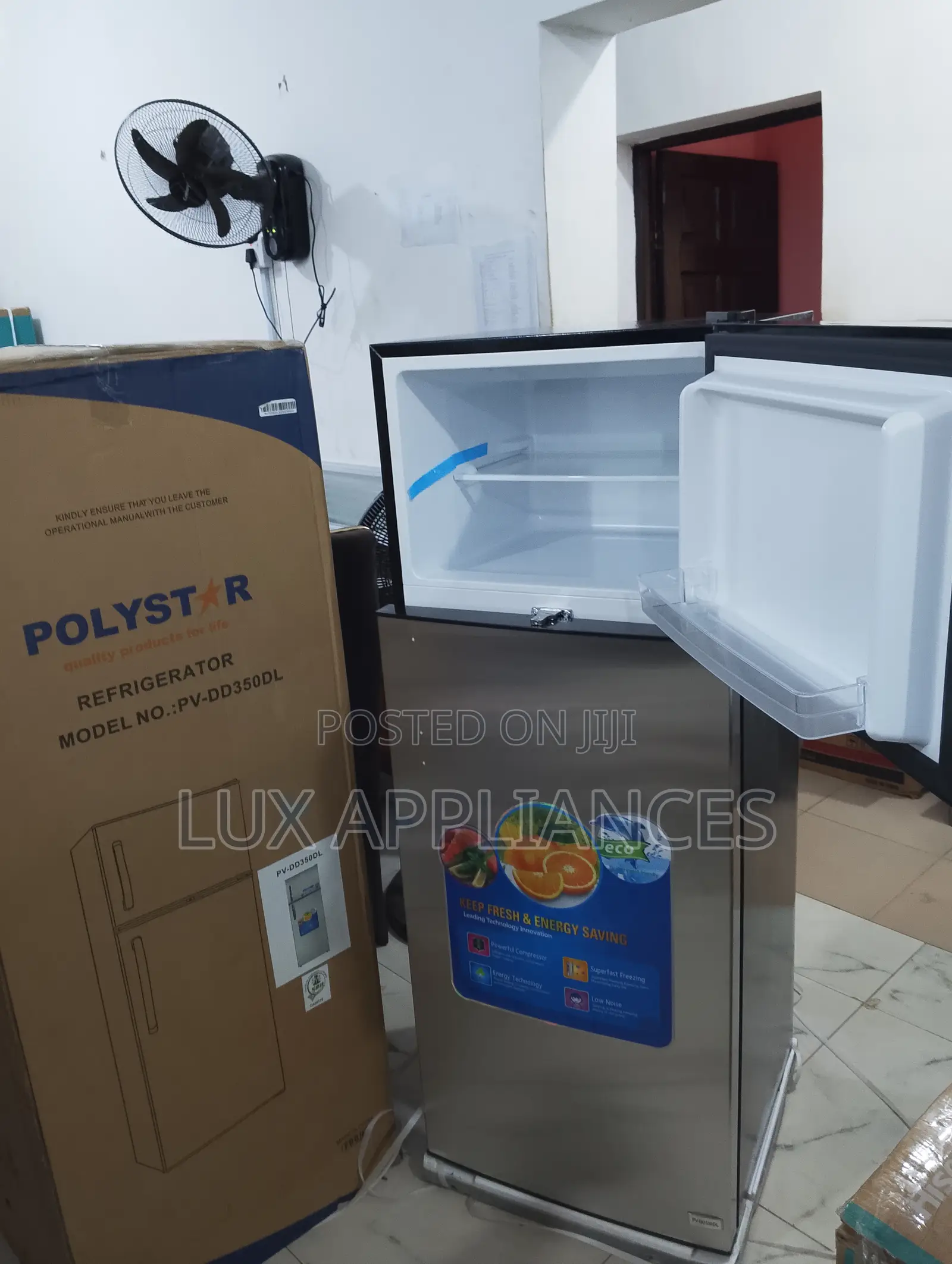Polystar 225l Home Use Double Door Refrigerator Is a Compact