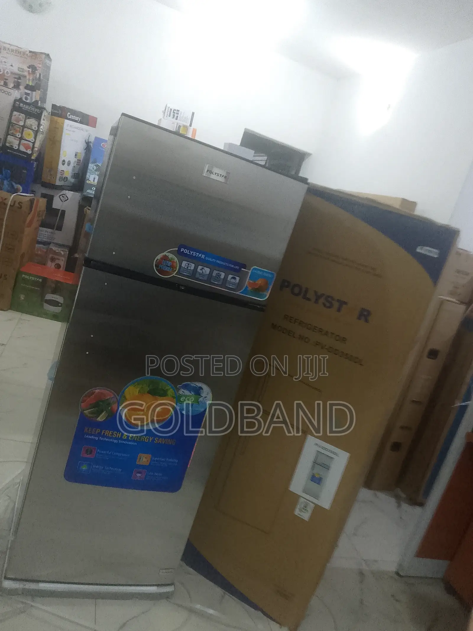 Polystar 225l Refrigerator – Double Door, Stylish Exterior