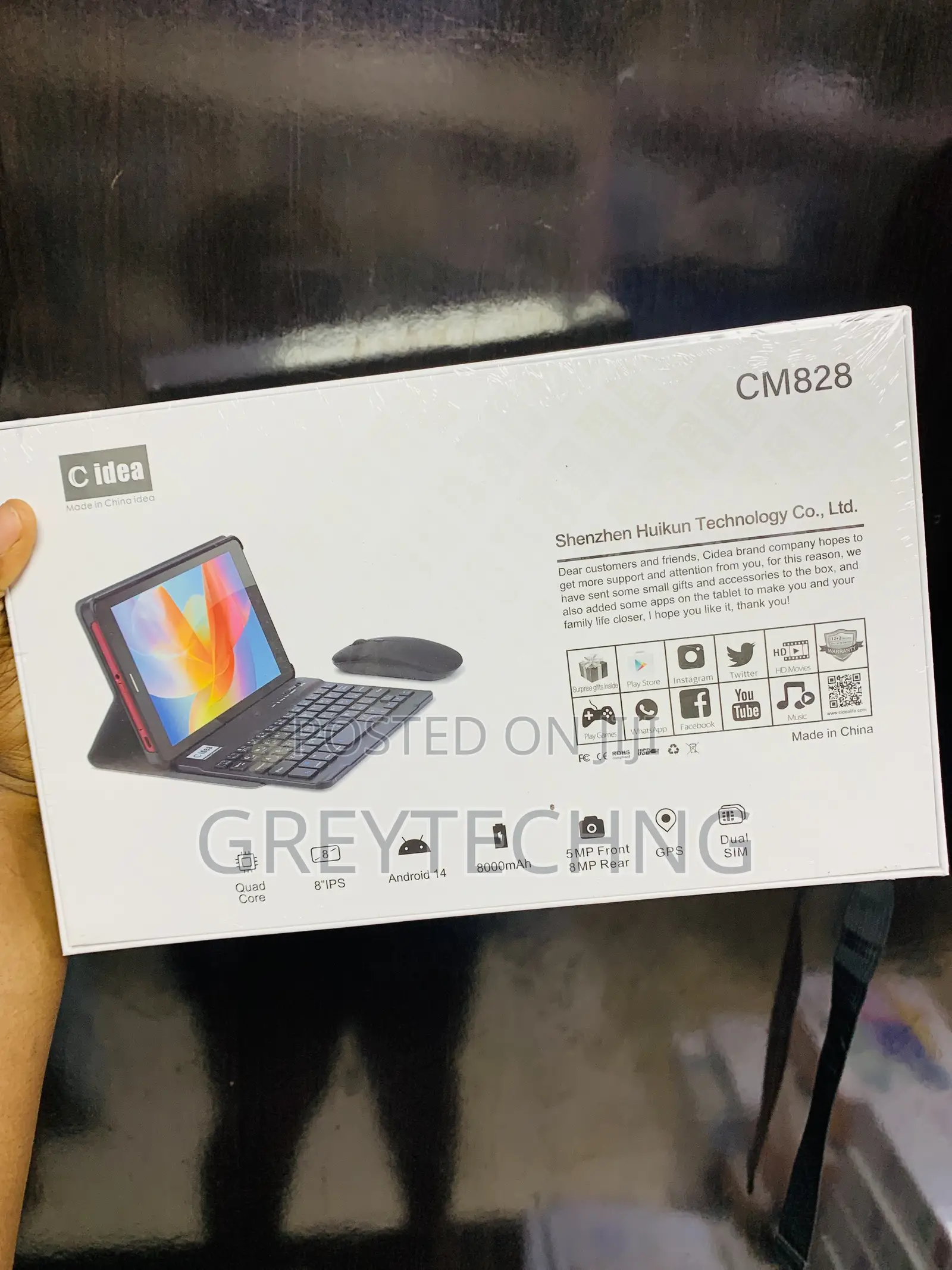 New C idea CM828 512 GB