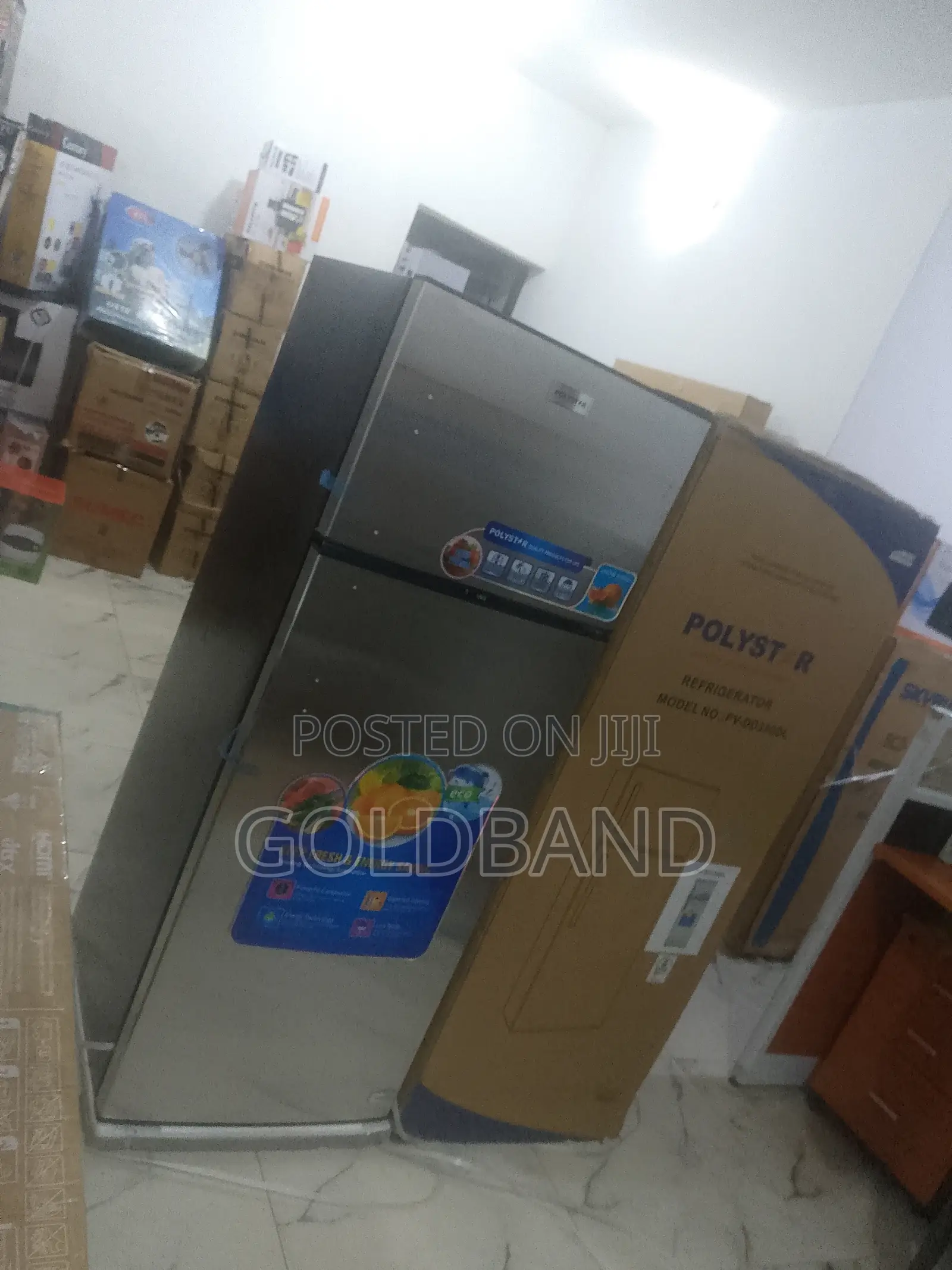 Polystar Double Door 225l Refrigerator – Anti-Bacterial Coating
