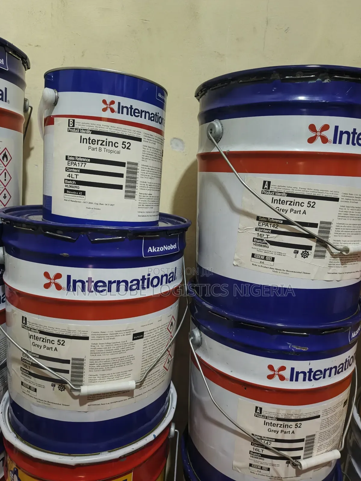 Interzinc 52 (Part a and B) International Marine Paint 20l