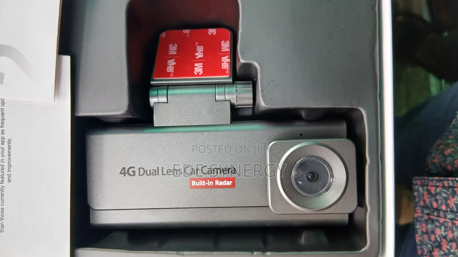 4g Dual Camera Dashcam With Sim Card, Memory Card and Mobile App