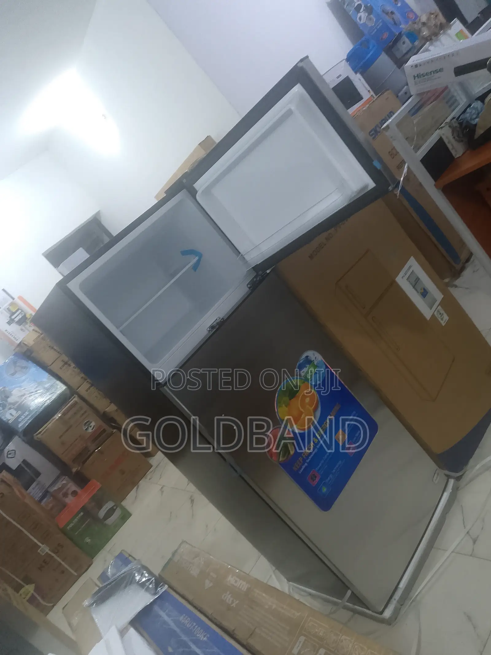 Polystar Double Door 225l Fridge – Multi-Airflow Cooling