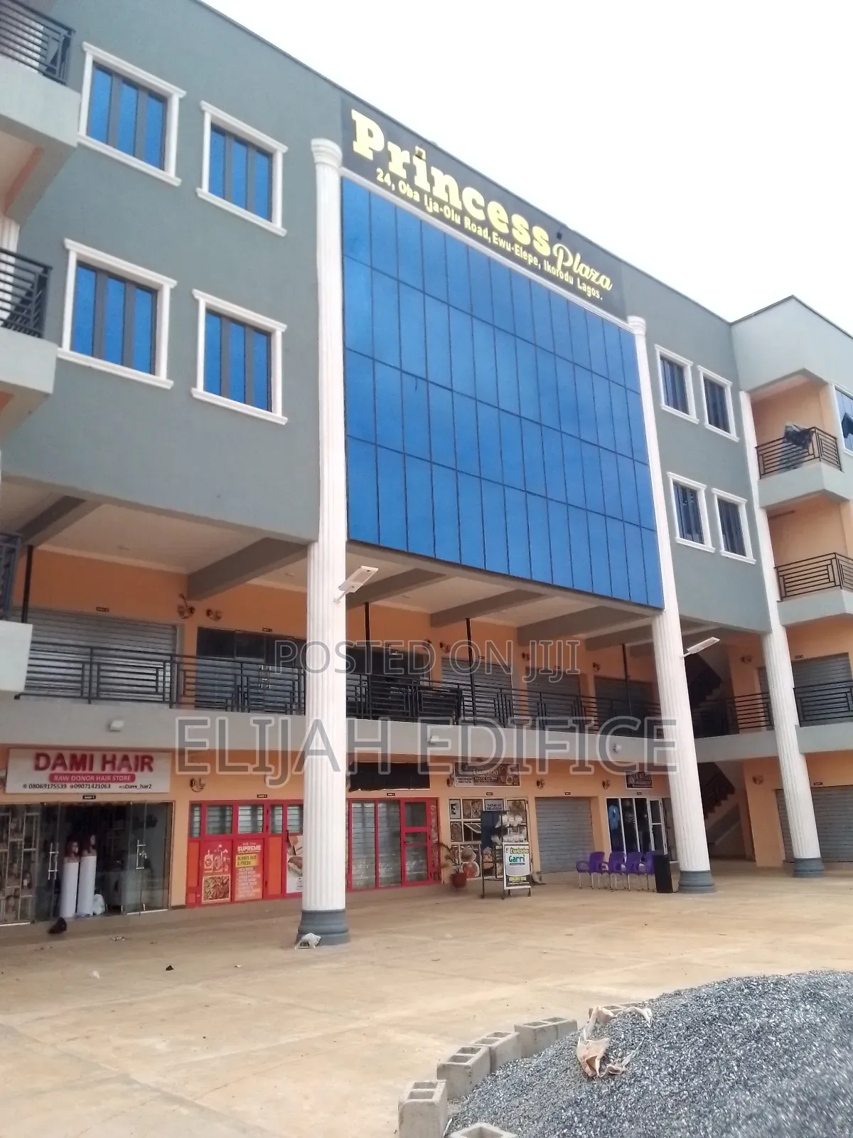 Newly Built Complex for Shop Office at Elepe, Ikorodu.