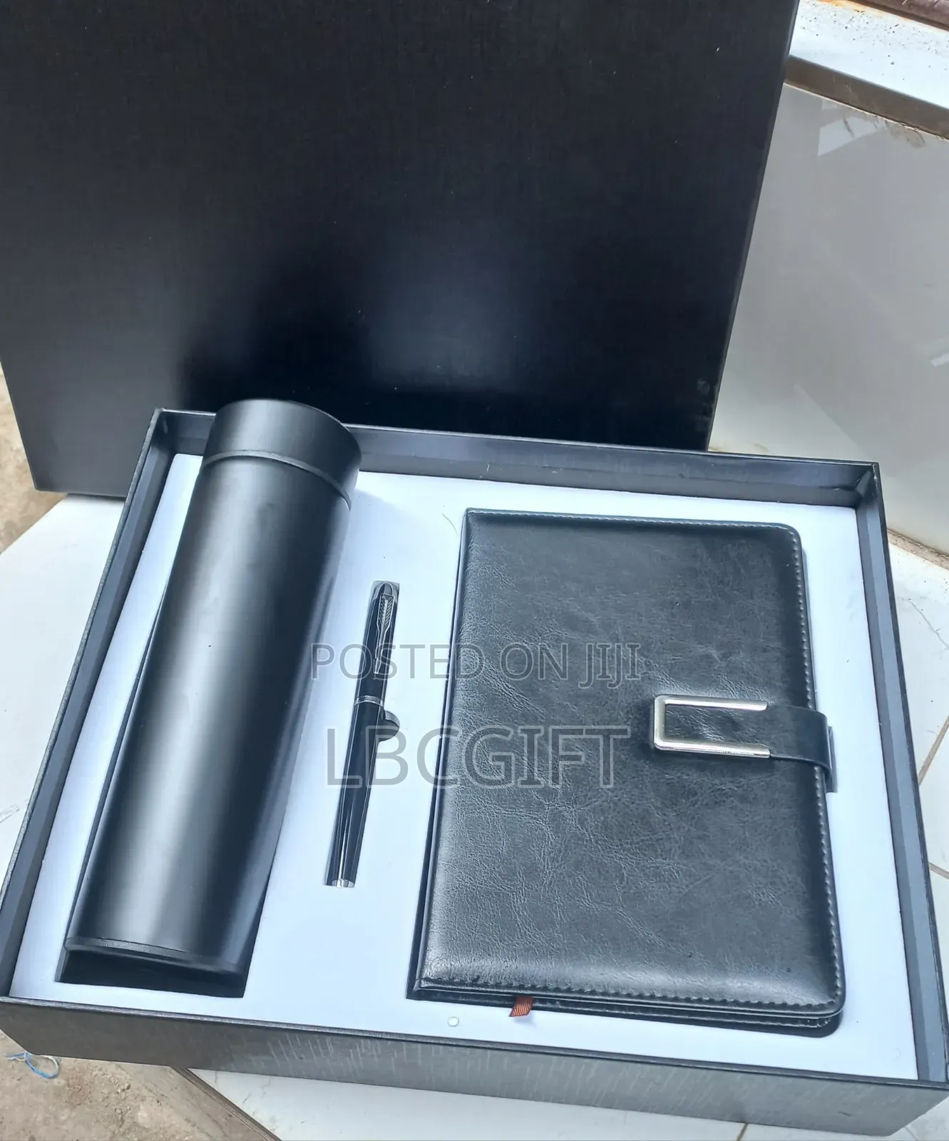 Executive 3 in 1 Set of Notepad, Pen Flask (Wholesales Only)