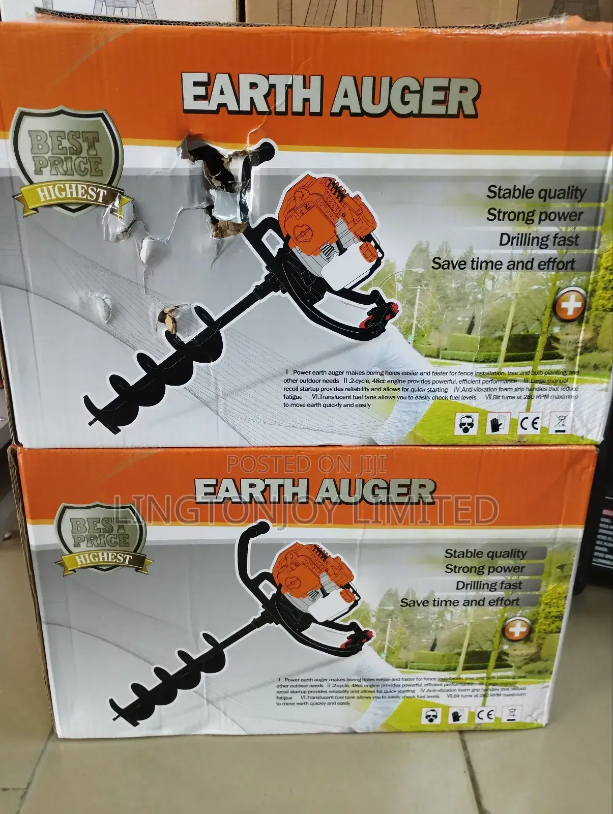 Planter, Earth Auger