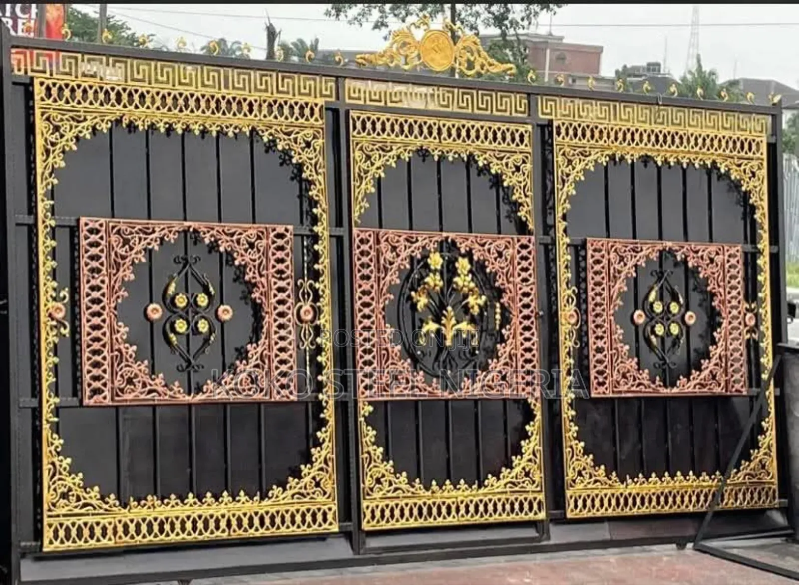 14ft by 8ft Wrought Iron Sliding Gate