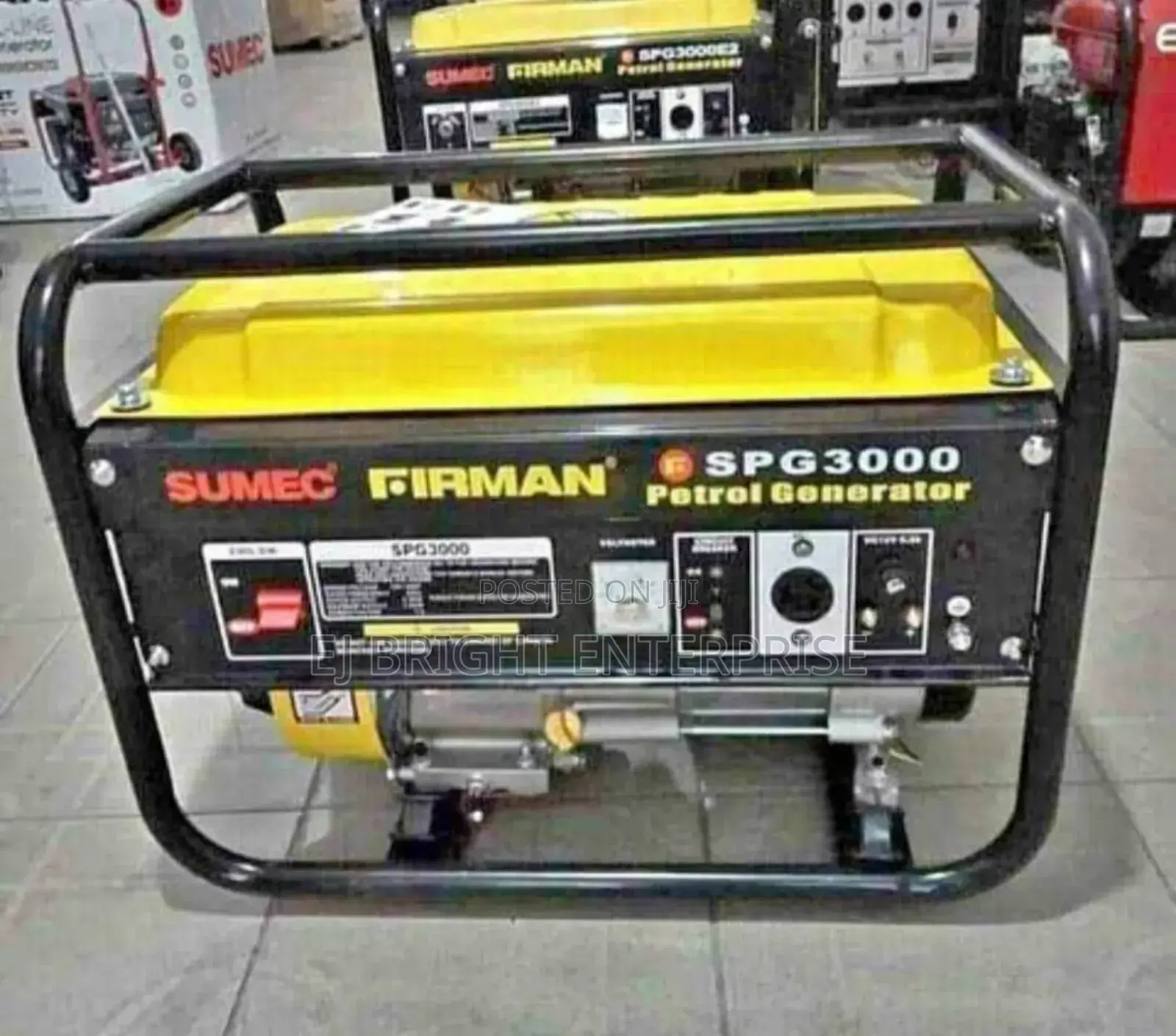 Sumec Firman 2.5kva Manual Generator - Spg3000