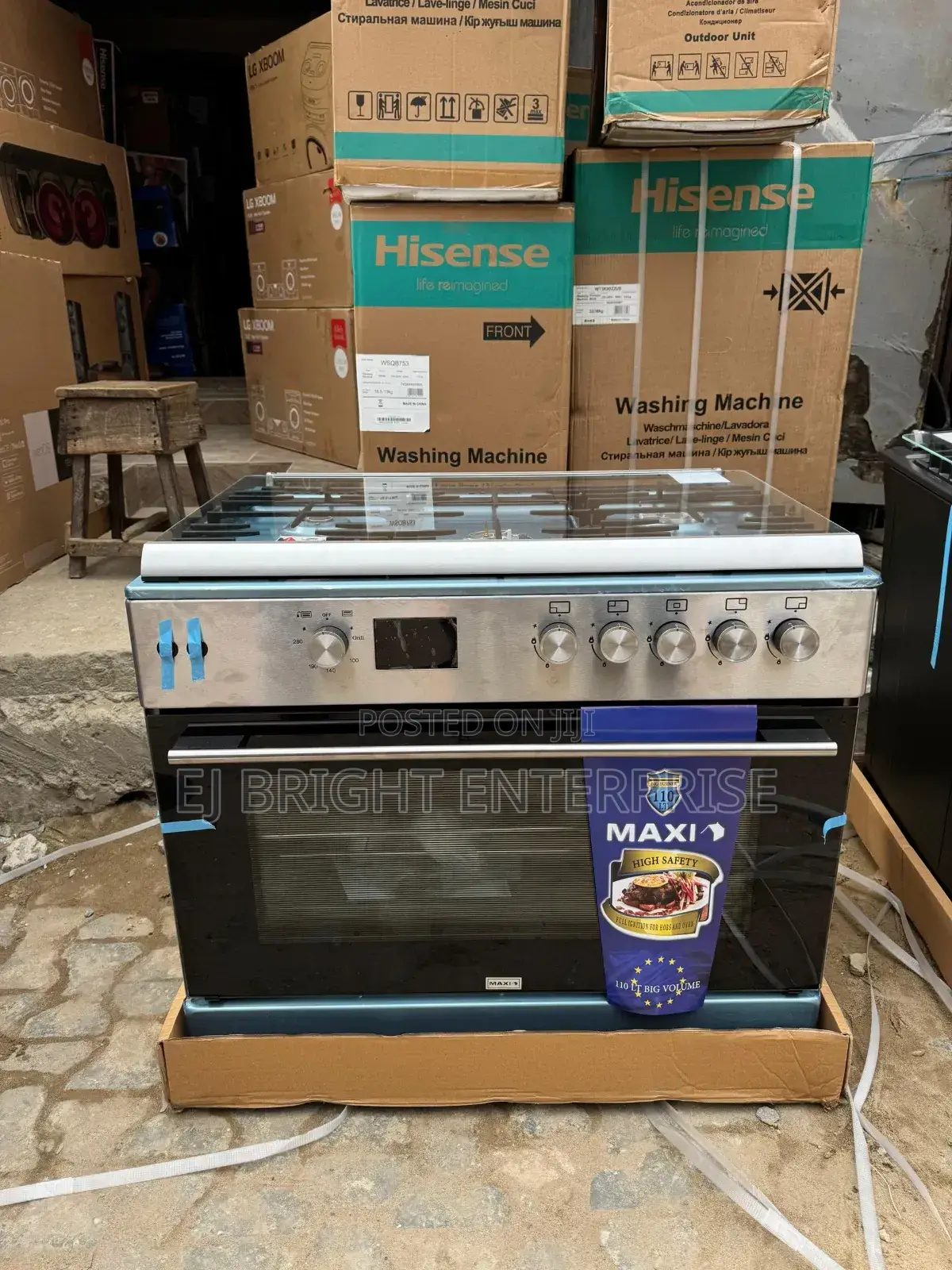 Premium 90 X 60 Maxi Cooker 5 Burner