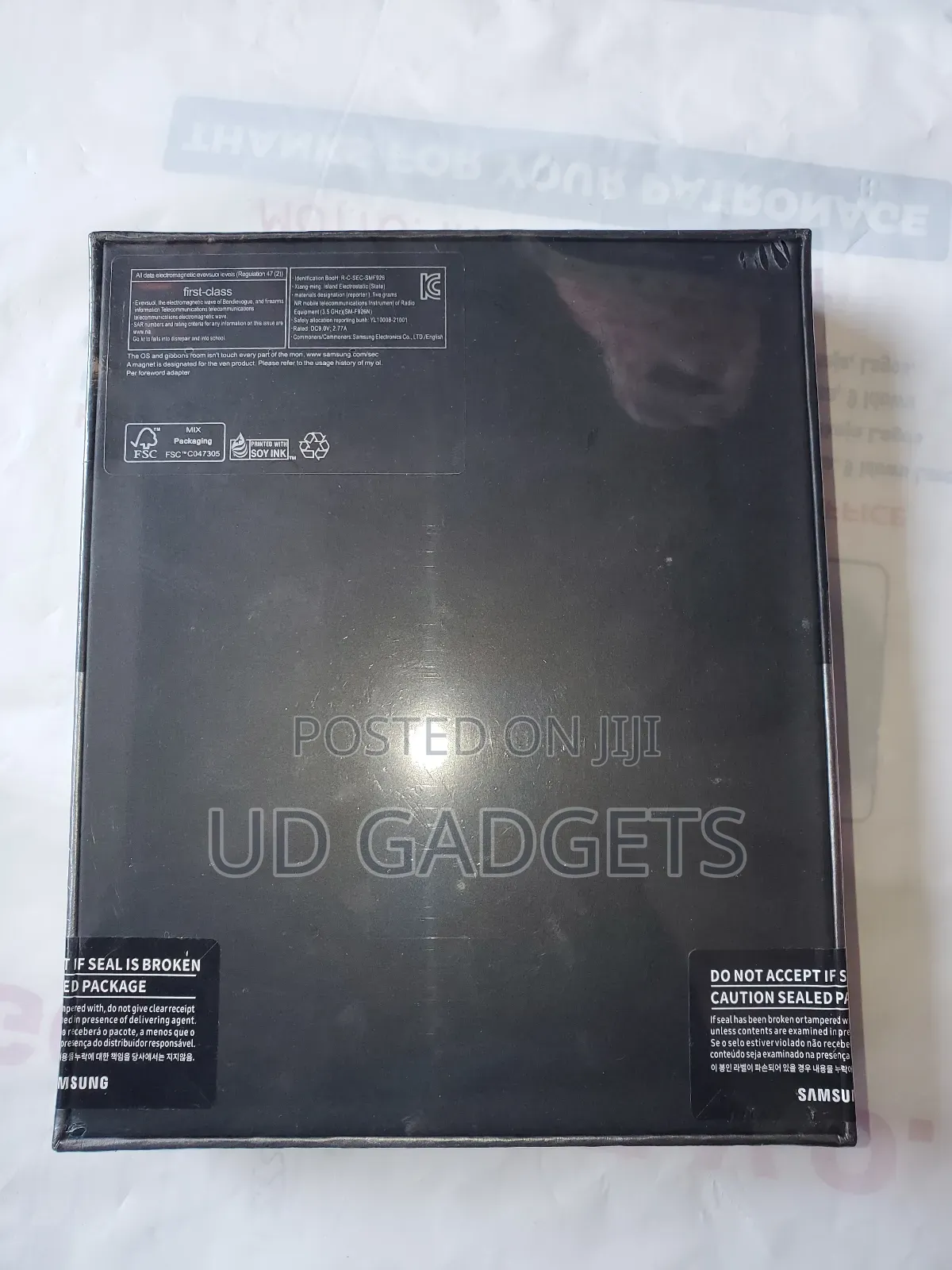 New Samsung Galaxy Z Fold 3 256 GB Black